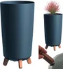 Gracia Tubus Slim Blumentopf mit anthrazitfarbenen Beinen Produktbild-Vorschau 15