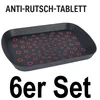 6 x Serviertablett Frühstückstablett Gastro Rutschfest Produktbild-Vorschau 1