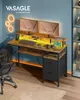 Schreibtisch mit Schubladen und Monitorständer, Produktbild-Vorschau 2