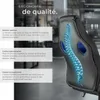 Chaise gamer MIKE - noir/bleu Voir les images du produit 4