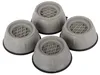 Four gray anti-vibration pads for appliances. Anteprima dell’immagine prodotto