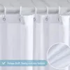 OKWISH Waschbar Duschvorhang 200 x 240cm, Wasserdicht Dusch Produktbild-Vorschau 4