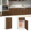 vidaXL Szafka dolna z szufladą Lyon brązowy dąb 40x46x81,5 Podgląd zdjęcia produktu 2