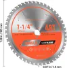 Kotoučová pila SucceBuy (průměr 185 mm, 48 přesných zubů, Náhled obrázku produktu 8