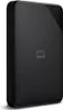 A black external hard drive with a WD logo on a white background. Produktbild-Vorschau