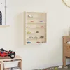 vidaXL Nástěnná vitrína s policí Béžová 40 x 8,5 x 54 cm Náhled obrázku produktu 4