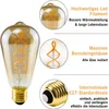 ZMH 3x Żarówka Edisona E27 LED, 4W Vintage żarówka Podgląd zdjęcia produktu 7