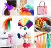 12 Stück Bunte Jongliertücher, Kindergarten Tücher, Produktbild-Vorschau 5