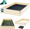 KOTARBAU® Vyvýšený záhon do záhrady 120 x 80 x 18 cm, Náhľad obrázku produktu 1
