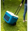 50QT Poly-lite Wheeled Mesh Kühlbox (blau/weiß) Produktbild-Vorschau 3