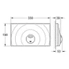 GROHE Surf G Abdeckplatte Produktbild-Vorschau 3