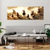 Bilder auf glas - Cowboys Pferde Galopp - 140x50cm - Produktbild-Vorschau 6