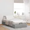 A bedroom scene with a bed, nightstand, and wardrobe. Produktbild-Vorschau