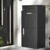 Skrzynka na listy XPOtool czarna 500 x 370 x 1120 mm, Podgląd zdjęcia produktu 12