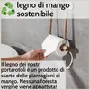 DEKAZIA® Porta carta igienica adesivo portarotolo carta Anteprima dell’immagine prodotto 6