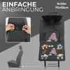 Kinderauto-Stuhl-Rücklehnen-Schutz-Organizer mit Produktbild-Vorschau 2