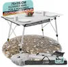 Aluminiowy stolik kempingowy 115 x 75 cm regulowana Podgląd zdjęcia produktu 1