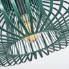 Pieris runde Deckenlampe aus Metall in Grün Produktbild-Vorschau 3