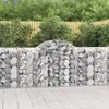 Gabionen mit Hochbogen 20 Stk 200x50x100/120cm Verzinktes Produktbild-Vorschau 2