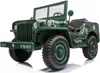 Auto elettrica per bambini 2 posti Jeep willy's 24V, auto Anteprima dell’immagine prodotto 10