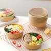 RyanPack Salatschalen, Pappe rund 500 ml Ø 14,5 cm, Höhe Produktbild-Vorschau 12