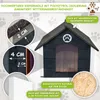 Outentin Hundehütte Outdoor Isoliert für Große Hunde – Produktbild-Vorschau 3