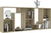 vidaXL Regał dąb sonoma 67x24x161 cm Materiał Podgląd zdjęcia produktu 12
