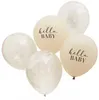 5 Hello Baby Luftballonset 30cm Produktbild-Vorschau 2