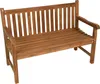 Lesli Living Landhausbank Cardiff 130 cm Teak C-Grade Produktbild-Vorschau 1