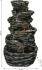 Dehner Gartenbrunnen Roccia, LED Beleuchtung warmweiß, Produktbild-Vorschau 3