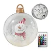 Boule de Noël gonflable en forme de bonhomme de neige, 61 Voir les images du produit 1