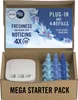 A starter kit for a plug-in air freshener, including the device and multiple refill cartridges, presented in its original packaging. Podgląd zdjęcia produktu