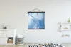 MuchoWow® Textilposter Acrylfarbe - Blau - Design 120x120 Produktbild-Vorschau 2