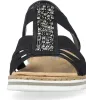 Rieker Keilsandaletten Damen 31373730393531 Schwarz 39 EU Produktbild-Vorschau 29