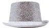 Silvester Glitzerhut Zylinderhut Party Accessoire Produktbild-Vorschau 4