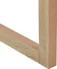 BELIANI Biurko domowe białe drewniane 110 x 50 cm 1 Podgląd zdjęcia produktu 8