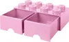 Room Copenhagen LEGO Brick Drawer 8 light pink - RC40061738 Voir les images du produit 12