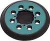 A close-up, top-down view of a sanding pad. Produktbild-Vorschau