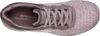 A top-down view of a purple Skechers shoe. Anteprima dell’immagine prodotto