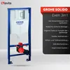 GROHE Vorwandelement Solido + Wand Hänge WC Sofi Slim Produktbild-Vorschau 3