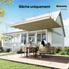 Outsunny Toile de toit pour pergola tonnelle rétractable de Voir les images du produit 8