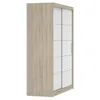 Armoire à portes coulissantes Armoire 150 cm Sonoma/blanc Voir les images du produit 8