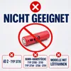 1000mAh Akku kompatibel für Oral-B Akku Li-Ion UR14500AC Produktbild-Vorschau 11