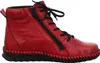 Gemini Damen Stiefelette Leder Logo Stickerei Produktbild-Vorschau 4