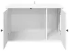 vidaXL Casetta per gatti bianca 85 x 55 x 50,5 cm Materiale Anteprima dell’immagine prodotto 6
