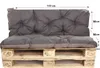 Vankúše na sedenie 120x50 / operadlo 120x50cm | Vankúš na Náhľad obrázku produktu 2