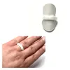 Keramik Ring weiß 5mm gewellt Bandring Ehering Vorsteckring Produktbild-Vorschau 5