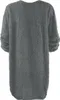 ASKSA Pulloverkleid Damen Oversized Strickkleid Winterkleid Voir les images du produit 5