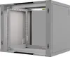 Serverschrank Pro 19" 9U, 450mm, Glastür, grau Voir les images du produit 6