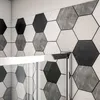 90x90x185cm Viertelkreis Duschkabine Duschabtrennung Produktbild-Vorschau 5